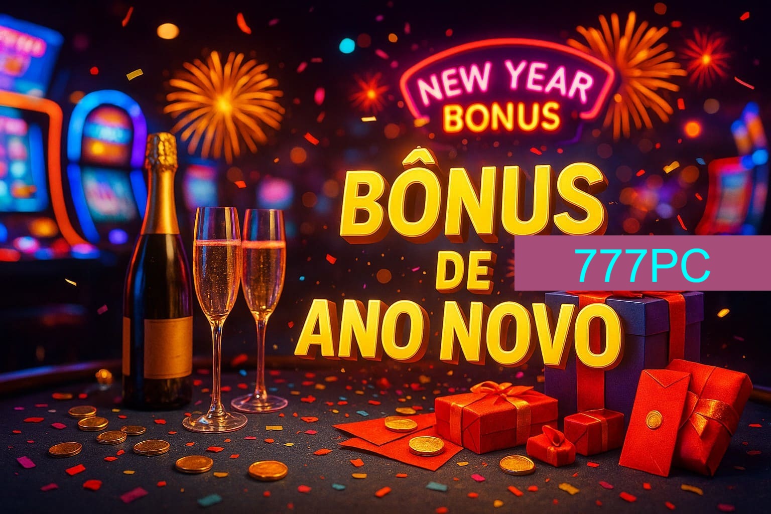 Promoções de Ano Novo no 777PC